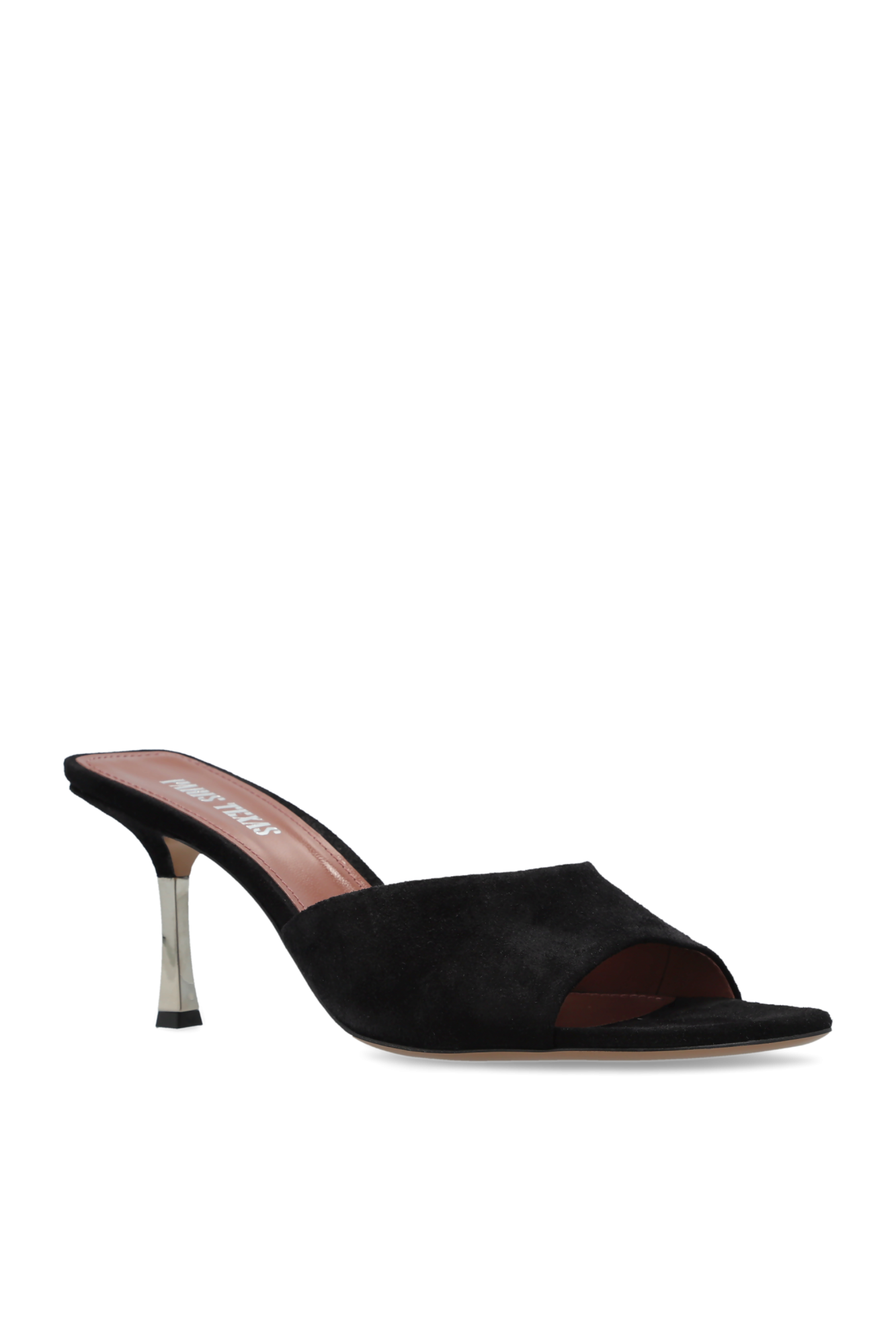 Black 'Lorena' heeled mules Paris Texas - Vitkac AS